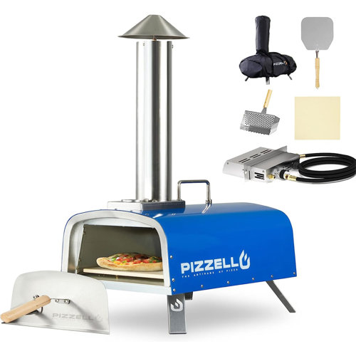 PIZZELLO 12inch Pizza Oven Propane & Wood Fired Pizza Maker MultiFuel